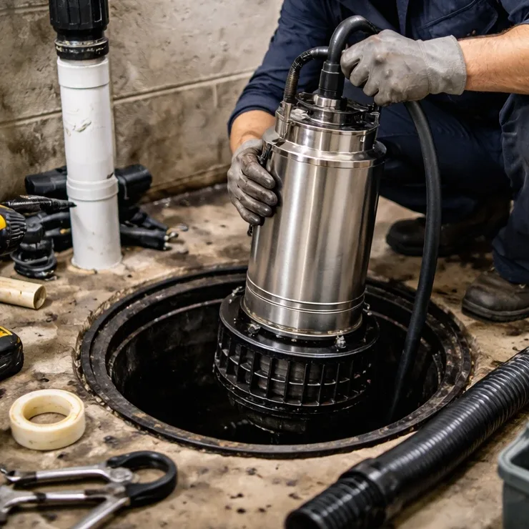 Sump pump repair and installation in Cobourg