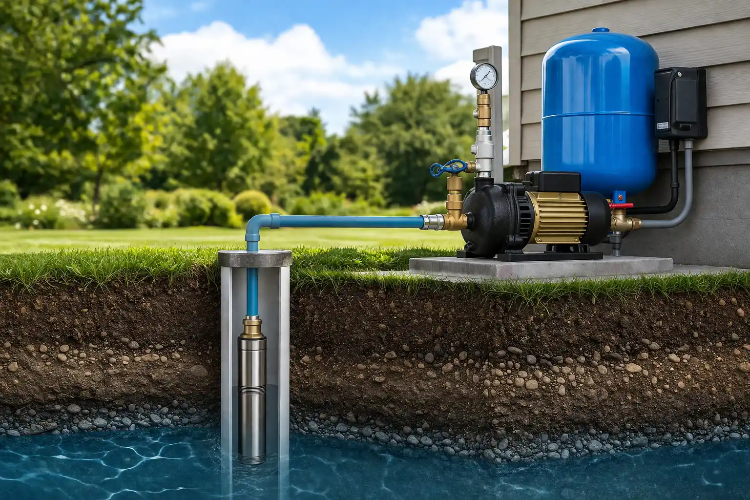 Well pump services in Cobourg